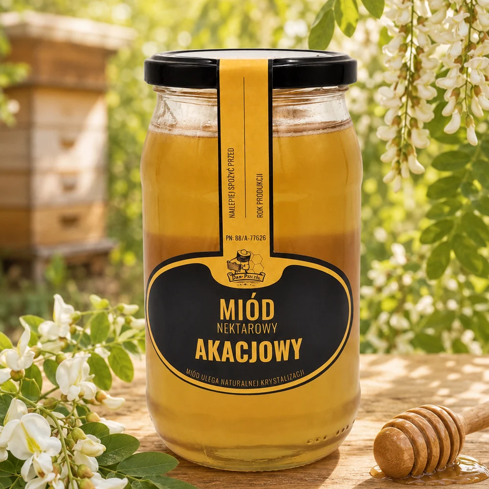 Miód akacjowy — zdjęcie produktu