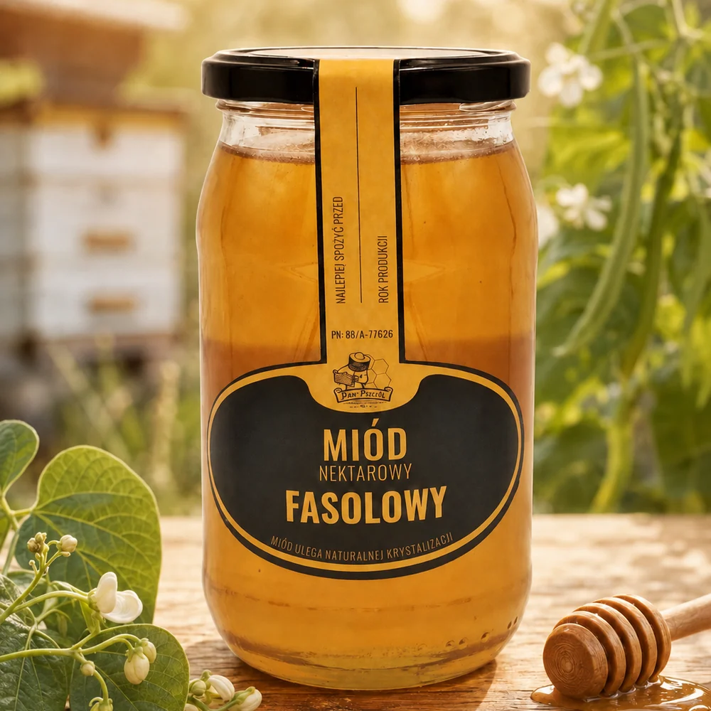 Miód fasolowy — zdjęcie produktu