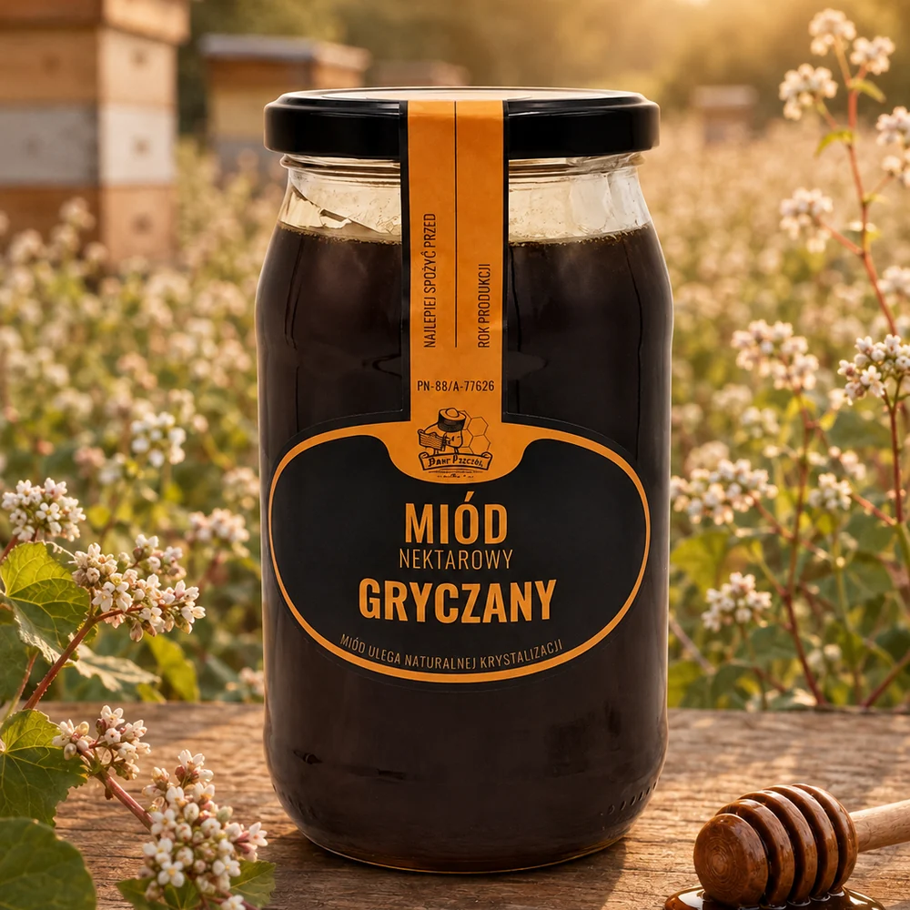 Miód gryczany — zdjęcie produktu