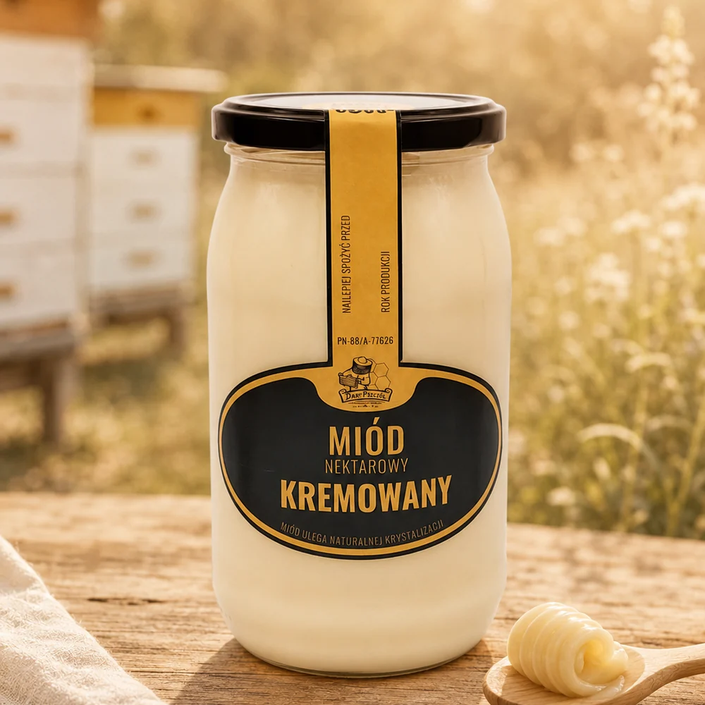 Miód kremowany — zdjęcie produktu