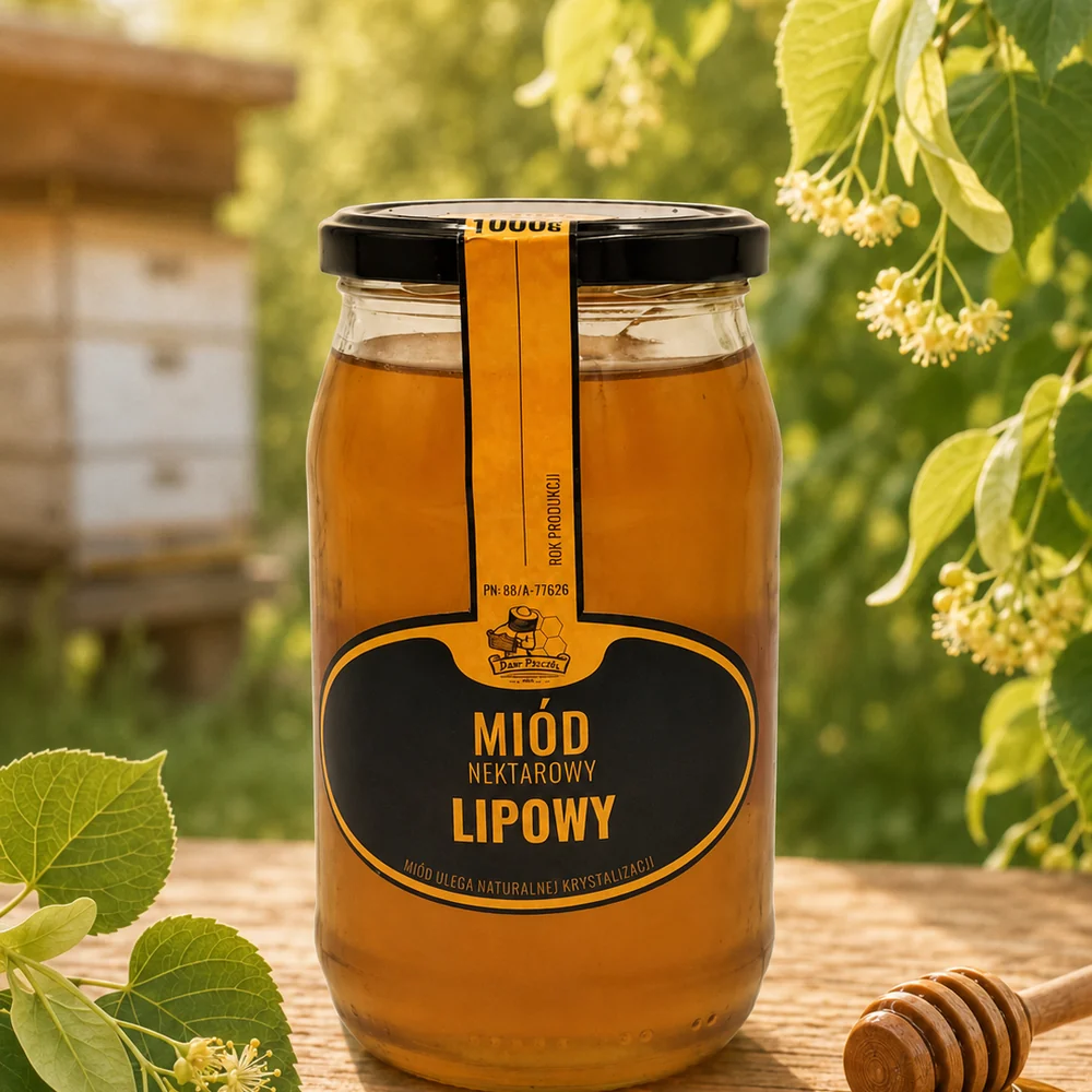 Miód lipowy — zdjęcie produktu