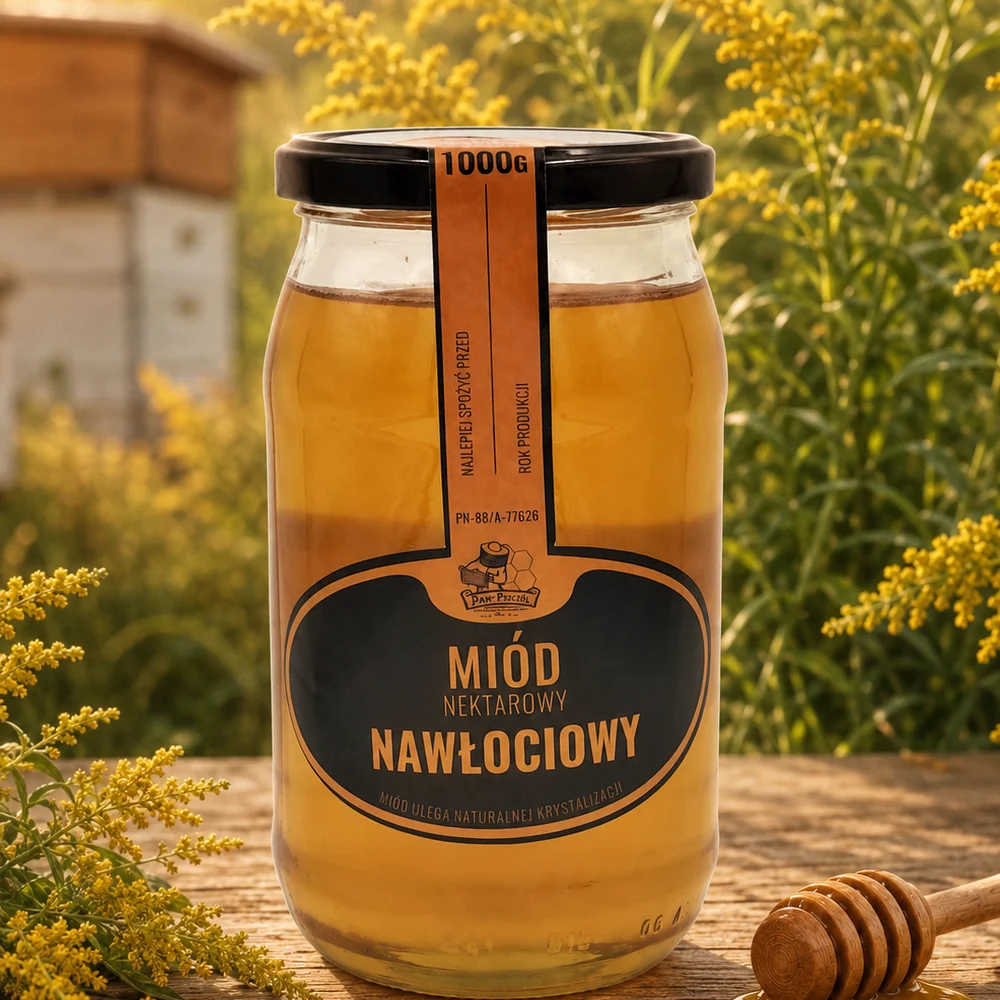 Miód nawłociowy — zdjęcie produktu