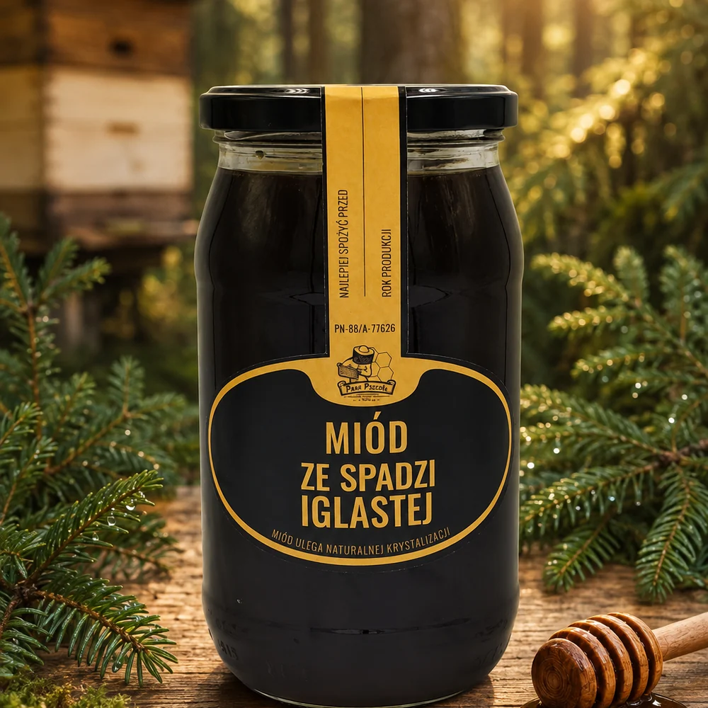 Conifer honeydew honey — product photo