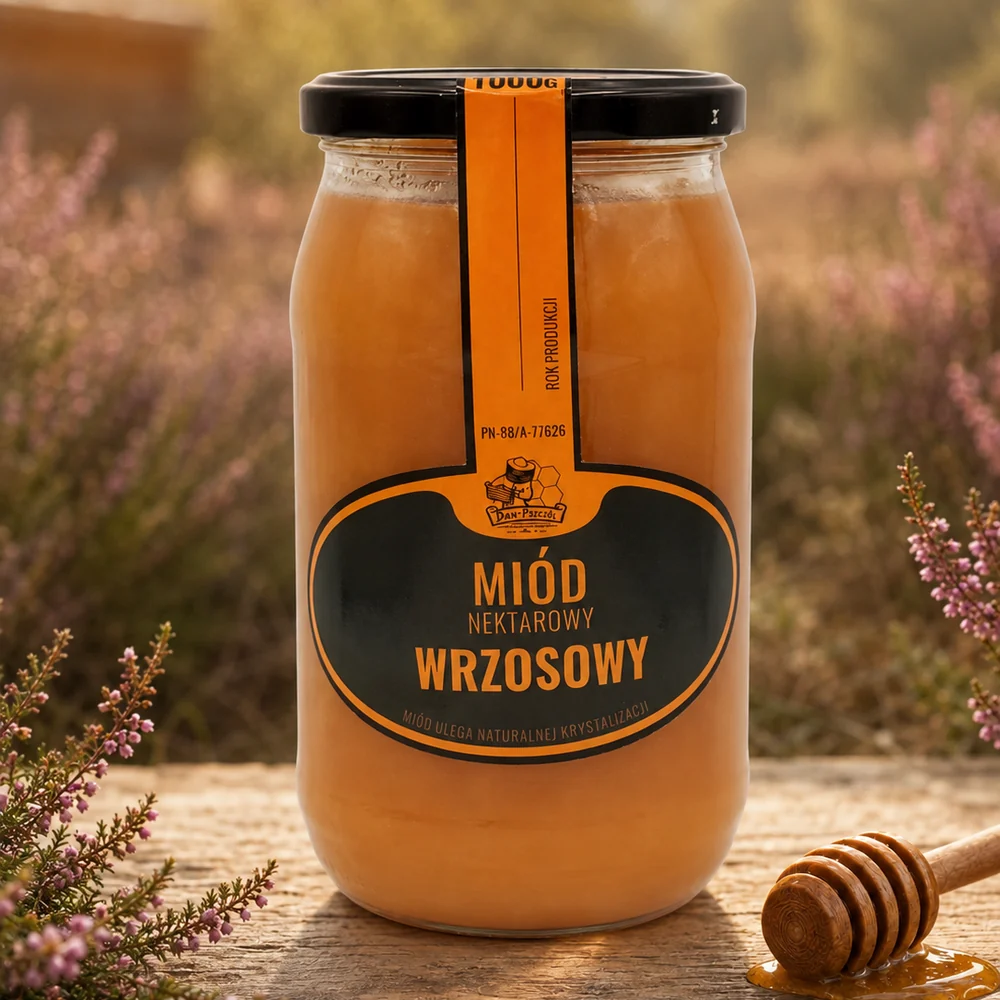 Miód wrzosowy — zdjęcie produktu